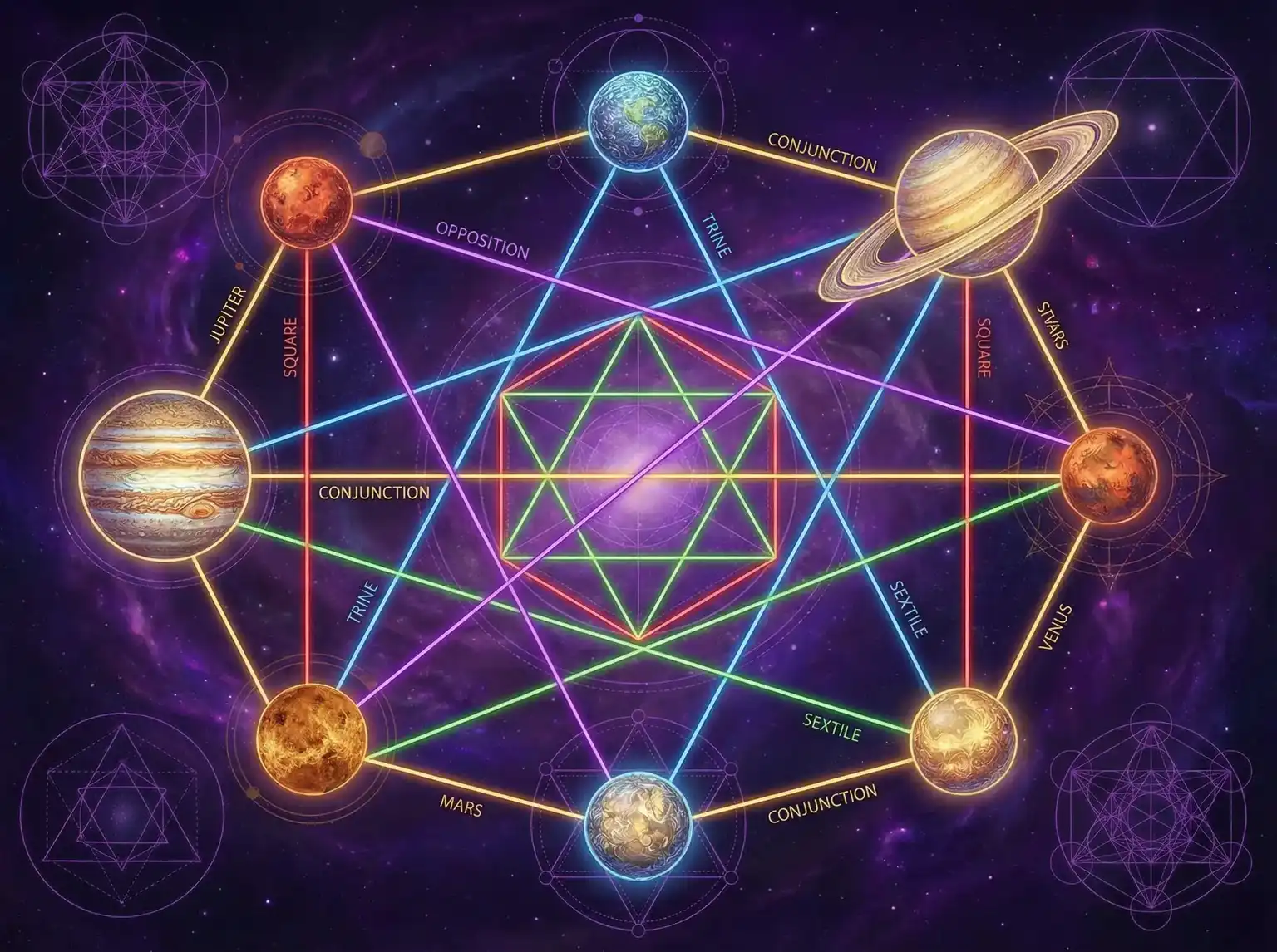 行星相位解读 - 年轻的保姆5线观高清 | 占星学进阶